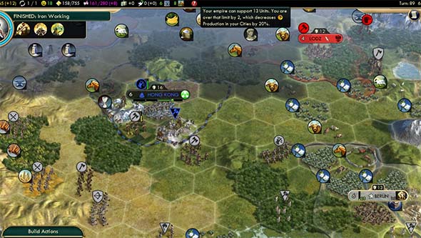 Civilization V - German unit cap 2