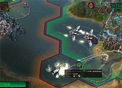 Civilization: Beyond Earth - tacjet attacking embarked unit