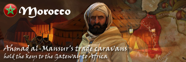 Civilization V Brave New World - Ahmad al-Mansur of Morocco