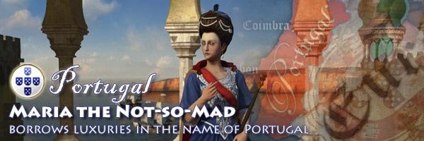 Civilization V - Maria I of Portugal