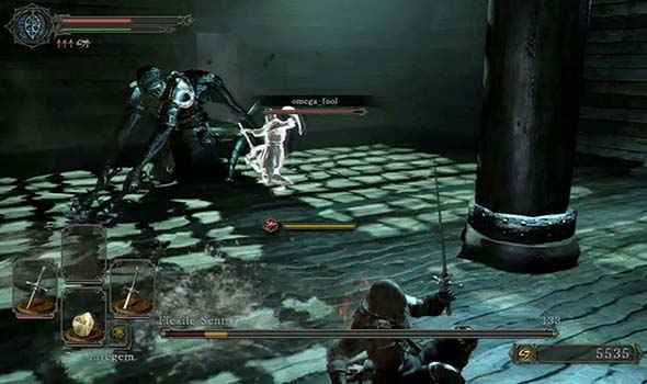 Dark Souls II - Flexile Sentry is easy