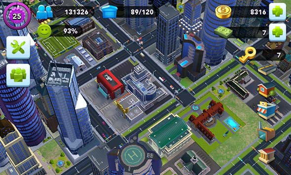 SimCity Buildit - city