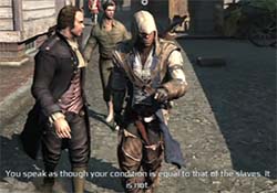 Assassin's Creed III - Sam Adams' slaves