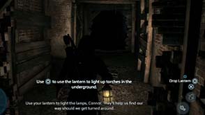 Assassin's Creed III - tunnel tutorial