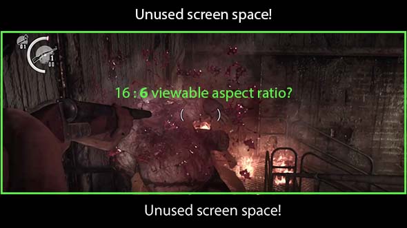 The Evil Within - 16:6 aspect ratio