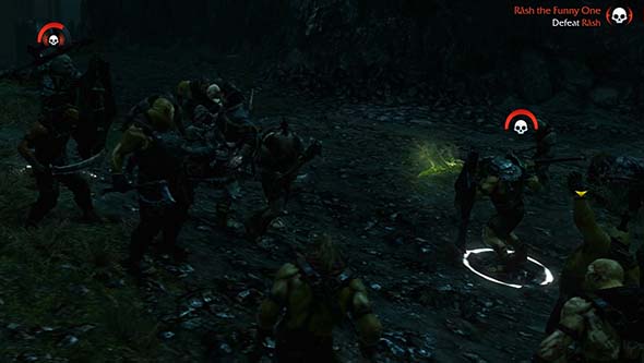 Middle Earth: Shadow of Mordor - Rash, the funny one's swarm