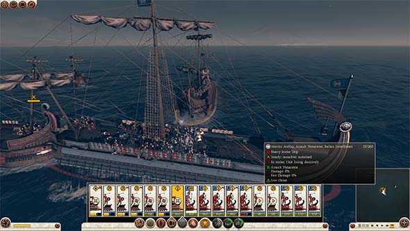 Total War: Rome II - naval battles