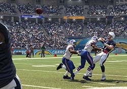 Madden NFL 16 - QB throwing motion not disrupted