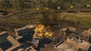 Total War: Attila - forest fire