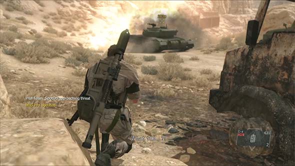 Metal Gear Solid V - ambushing a convoy