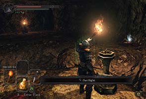 Dark Souls II: Scholar of the First Sin - Undead lockaway torches