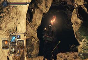 Dark Souls II: Scholar of the First Sin - Huntsman's Copse dark cave