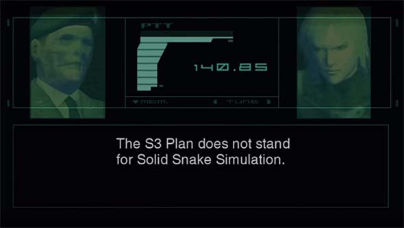 Metal Gear Solid 2 - Solid Snake Simulation
