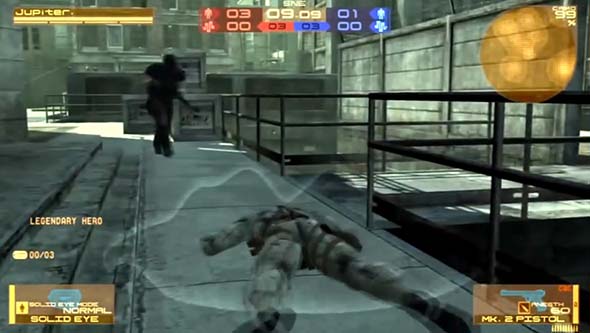 Metal Gear Online (PS3) - sneaking mission