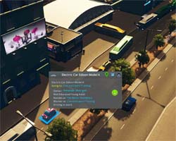 Cities: Skylines: Green Cities - electric vehicles