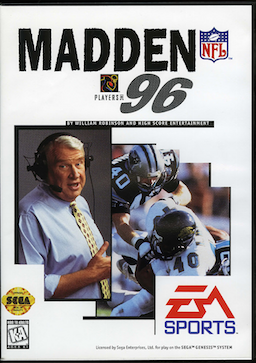 Madden 96 - cover