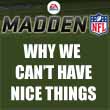 EA's Madden design philosophy, and why we can't have nice things