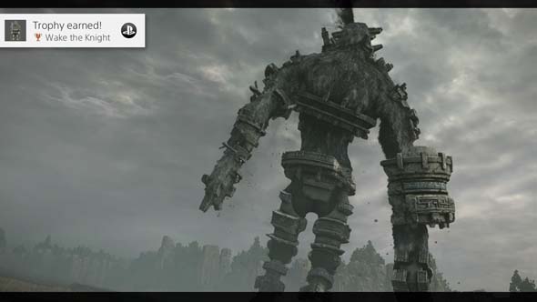 Shadow of the Colossus - death trophy