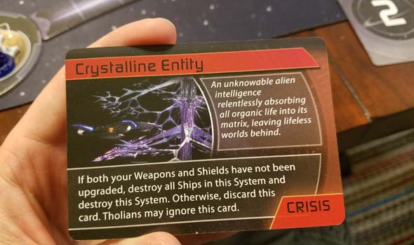 Star Trek: Ascendancy - Tholians immune to Crystaline Entity