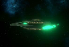 ST: New Horizons - early Romulan Cruiser
