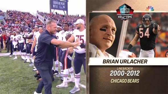 Brian Urlacher Hall of Fame game