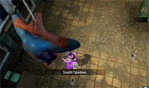 Amazing Spider-Man 2 - stealth takedown
