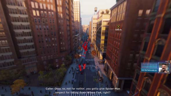 Marvel's Spider-Man - web physics