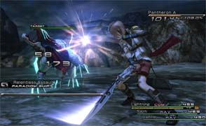 Final Fantasy XIII - battle