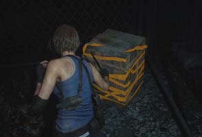 Resident Evil 3 Nemesis remake - crate