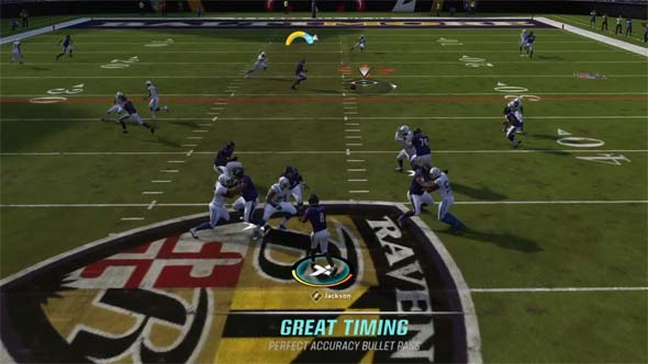 Madden NFL 23 - charge passing