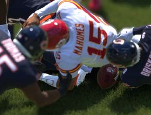 Madden NFL 23 - fumble suction