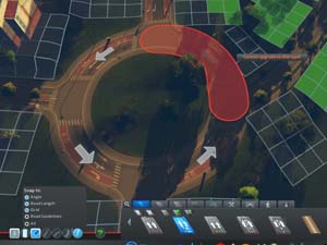Cities Skylines: Hotels and Retreats - roundabout