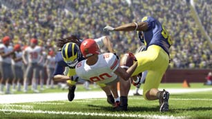 NCAA Football 12 - tackles look much more realistic this year.