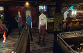 Catherine - The Stray Sheep bar, with side characters