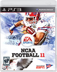 NCAA Football 11 cover (PS3)