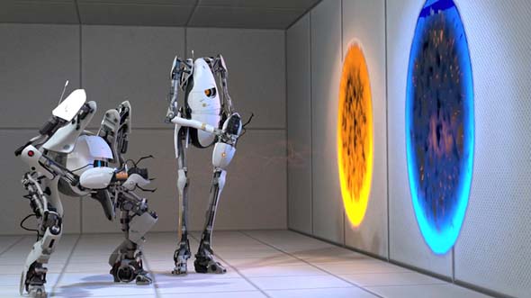 Portal 2 - co-op characters