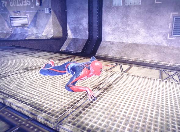 Amazing Spider-Man game - wall-crawling