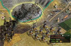 Civilization V: Brave new World - Impi ranged attack