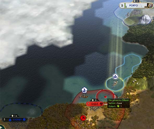 Civilization V: Brave new World - can't protect trade routes