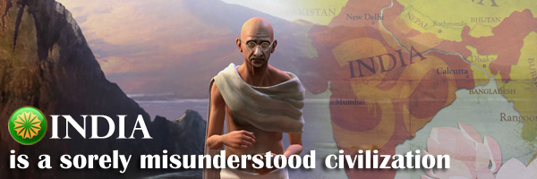 Civilization V - Gandhi of India