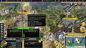 Civilization V: Brave new World - attack a city