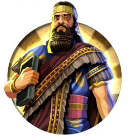 Ashurbanipal - portrait