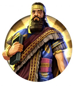 Ashurbanipal - portrait