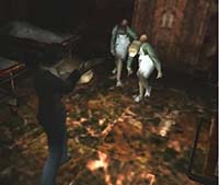 Silent Hill - fighting puppet nurses