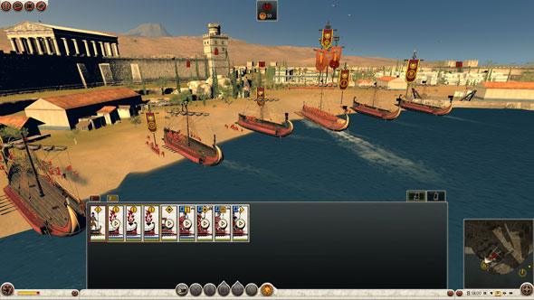 Total War Rome II: amphibious engagements