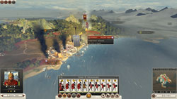 Total War Rome II: armies cannot invade cities that are blockaded