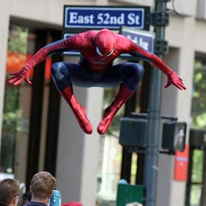 Amazing Spider-Man 2 - set photo