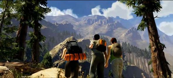 Grand Theft Auto V - scenic countryside