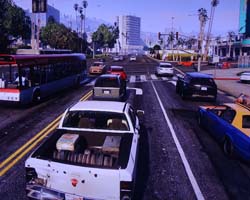 Grand Theft Auto V - traffic