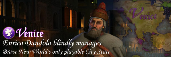 Civilization V - Enrico Dandolo of Venice